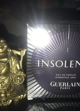 Продам винтажный парфум insolence guerlain 100 мл. 2006 год, пахнет даже в коробке1 фото