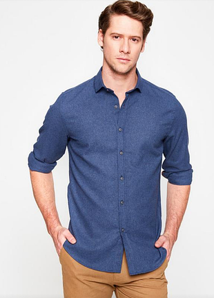 Рубашка мужская lee cooper размер  l48/40