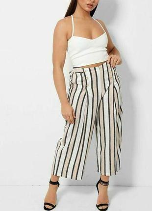 Полосаті бриджі кюлоти