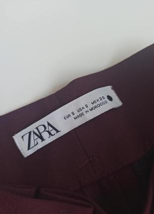 Супер стильные брюки zara с высокой посадкой10 фото