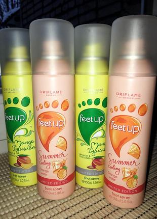 Освежающий спрей-дезодорант для ног 150мл oriflame