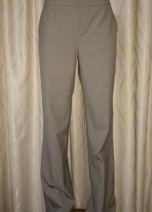 Класичні сірі штани в дрібну клітку mexx