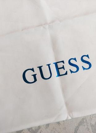 Сумка пильник guess чохол мішок guess напис переливається