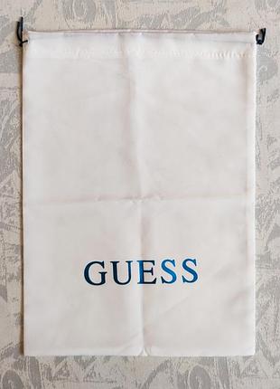 Сумка пыльник guess чехол мешок guess надпись переливается2 фото