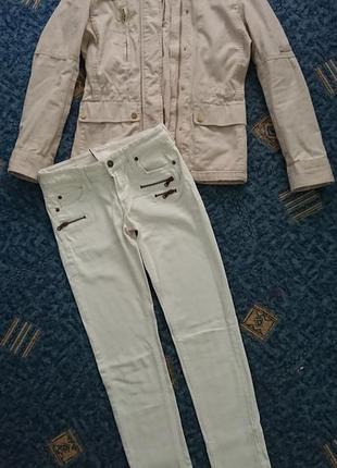 Класні джинси mango, декор замочки, р. 36