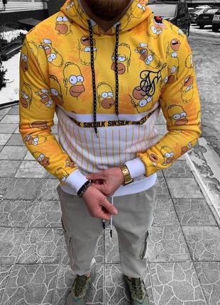 Стильное худи на флисе