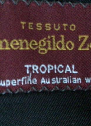 Элегантный мужской пиджак легендарного бренда  ermenegildo zegna, италия7 фото
