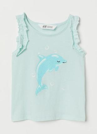 Майка h&m англия, 1,5 - 10 лет.