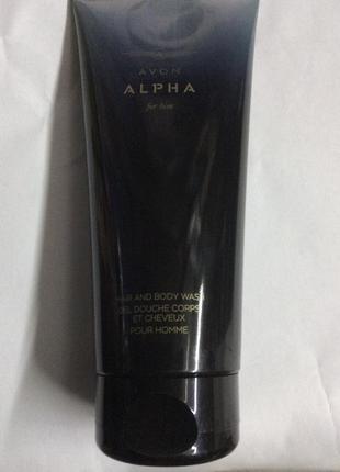 Гель для душа alpha от avon1 фото