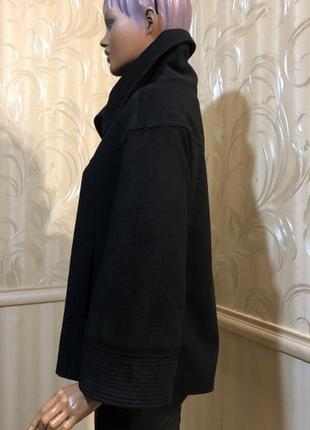 Демисезонное пальто - шерсть, zara, размер m4 фото