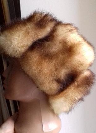 Натуральная шапка