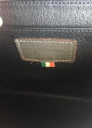 Стильная сумка borse in pelle италия,натуральная кожа9 фото
