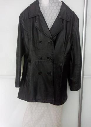 Куртка, жакет з натуральної шкіри.2 фото