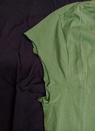 Батал. комплект из блузы туники и хлопковой футболки esmara/ размер xl/48/503 фото
