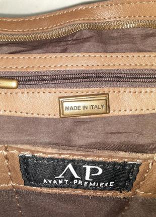 Шкіряна сумочка ap avant premiere італія4 фото