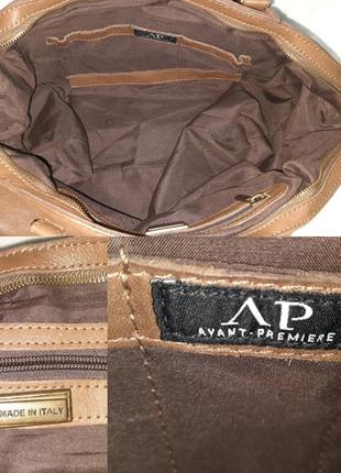Шкіряна сумочка ap avant premiere італія6 фото