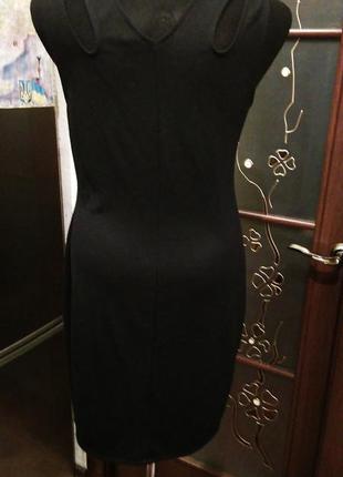 Платье чёрное с вырезами сверху 46-48р.bonprix2 фото