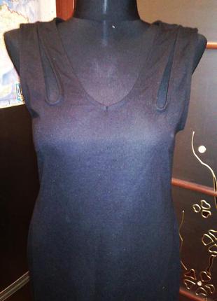 Платье чёрное с вырезами сверху 46-48р.bonprix4 фото