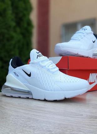 Унисекс nike air max 270 white белые ейр найки 36, 37, 38, 39, 40 до 45 стильнийльвів стильний львів4 фото