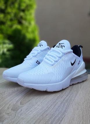 Унисекс nike air max 270 white белые ейр найки 36, 37, 38, 39, 40 до 45 стильнийльвів стильний львів6 фото