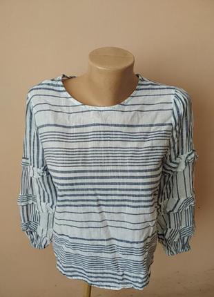 Блуза блузка в смужку
