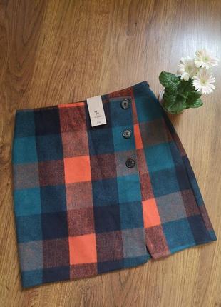 Юбка в клетку