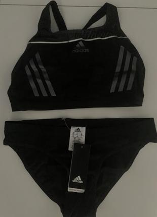 Роздільний спортивний купальник adidas оригінал8 фото