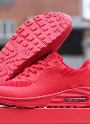 Р.46 кроссовки nike air max hyperfuse (красные)5 фото