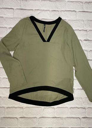 Оливковая блуза golden days paris