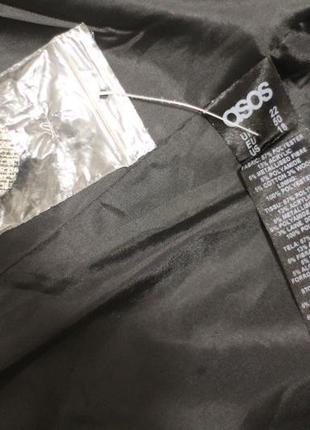 Нарядный пиджак, блейзер, жакет металлик от asos curve 52-544 фото