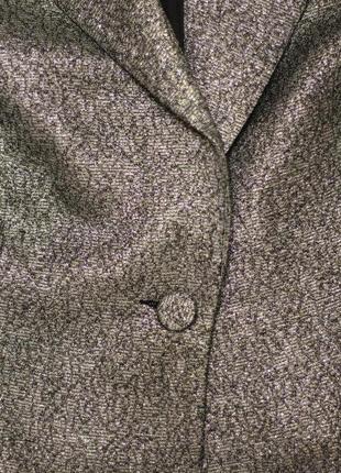 Нарядный пиджак, блейзер, жакет металлик от asos curve 52-547 фото