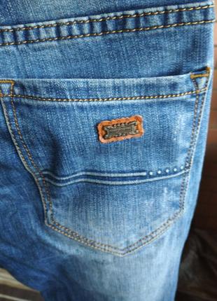 Крутые рваные джинсы стретч на пуговицах 28 размер на укр 483 фото