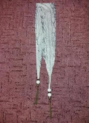 Шейный платок- декоративный аксессуар 22х150см2 фото