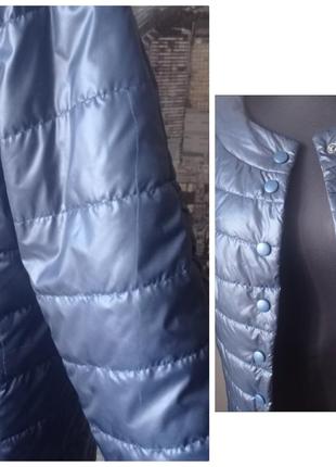 Куртка демисезонная, цвет синий, размер 2хл5 фото