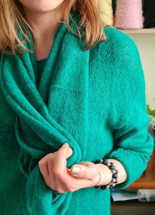 Светр мохер італія і снуд в комплект