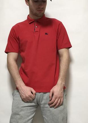 Burberrys тенниска проо барбери красная футболка