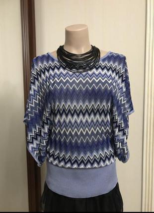 Блуза,рукав кімоно, забарвлення misoni,преміум бренд