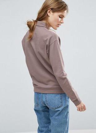 Asos світшот в стилі ретро з блискавкою 38, 40 м,л, 4