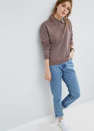 Asos світшот в стилі ретро з блискавкою 38, 40 м,л, 5