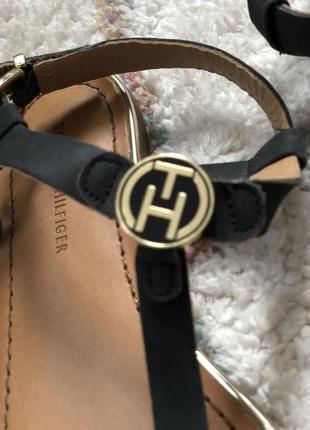 Босоножки/ вьетнамки/ tommy hilfiger/ наложка6 фото