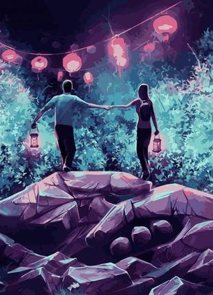 Картина по номерам магия природы арт