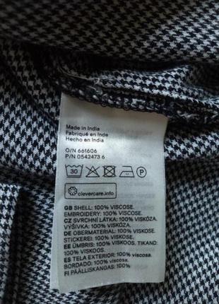 Рубашка,блуза с вышивкой,вискоза 100%7 фото