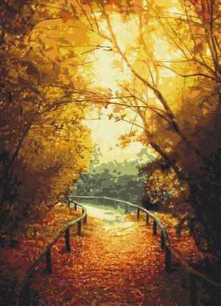 Картина за номерами тепла осінь арт1 фото
