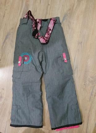 Дитячі зимові комбінезони на дівчинку 6 років