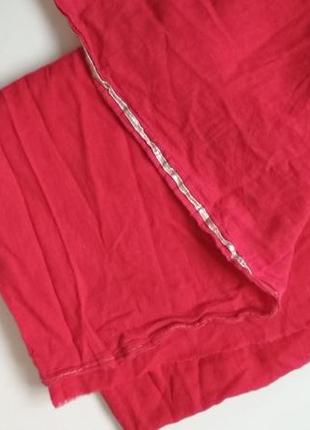 Платок большой для восточного костюма шарф малиновый красный ткань костюм восточные танцы