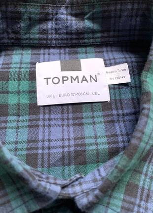 Рубашка в клетку topman2 фото