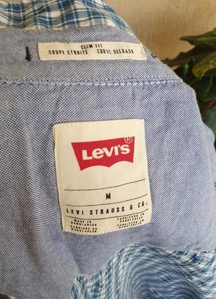 Стильная рубашка в клетку от levi's,  оригинал10 фото