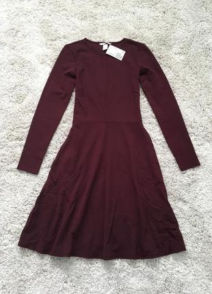 Стильне трикотажне плаття h&m