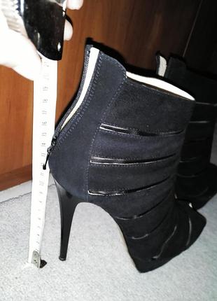 Ботильоны crux кожа ламы