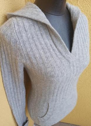 Шерстяной свитер кофта женская lambswool bik bok3 фото